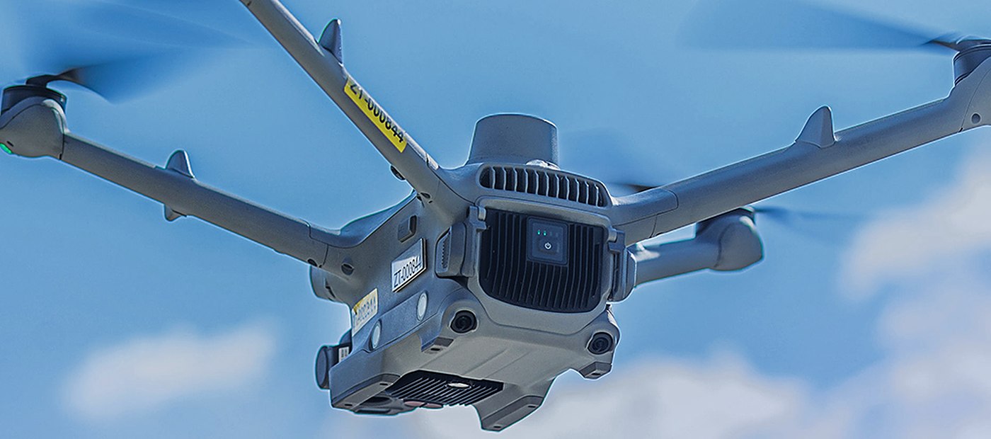 Drone security patrol